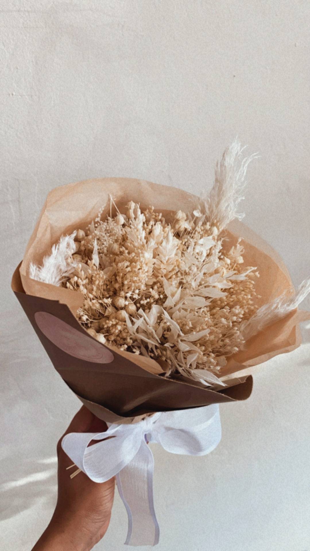Petite Neutral Bouquet of Dried Flowers – Gratitude Collaborative